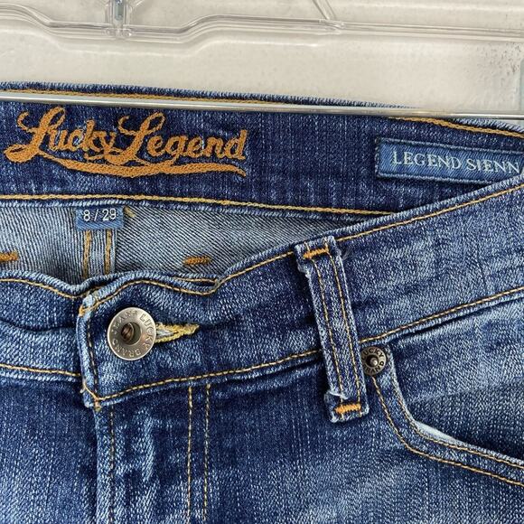 Lucky Brand Legendary Sienna Boyfriend Medium Wash Jeans - Picture 7 of 9